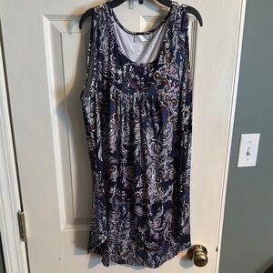 Paisley Sleeveless Top